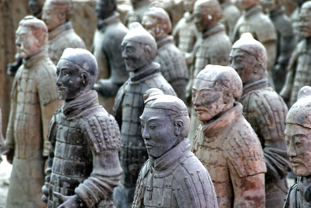 Soldaten der Terrakottaarmee in Xi'an