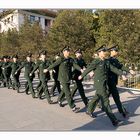 Soldaten in Peking