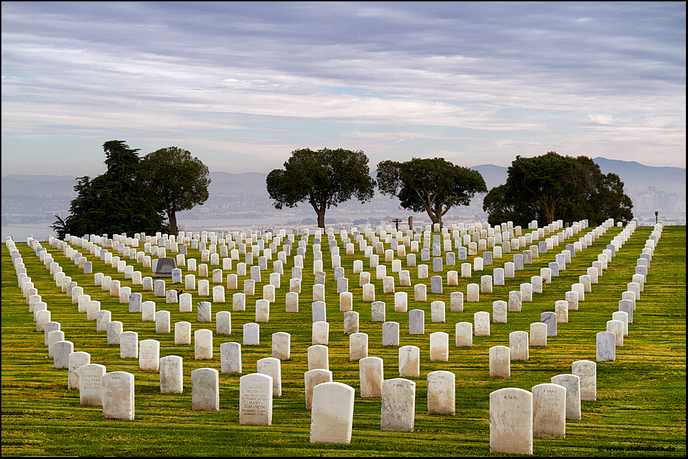 Soldatenfriedhof Fort Rosecranz San Diego Point Loma