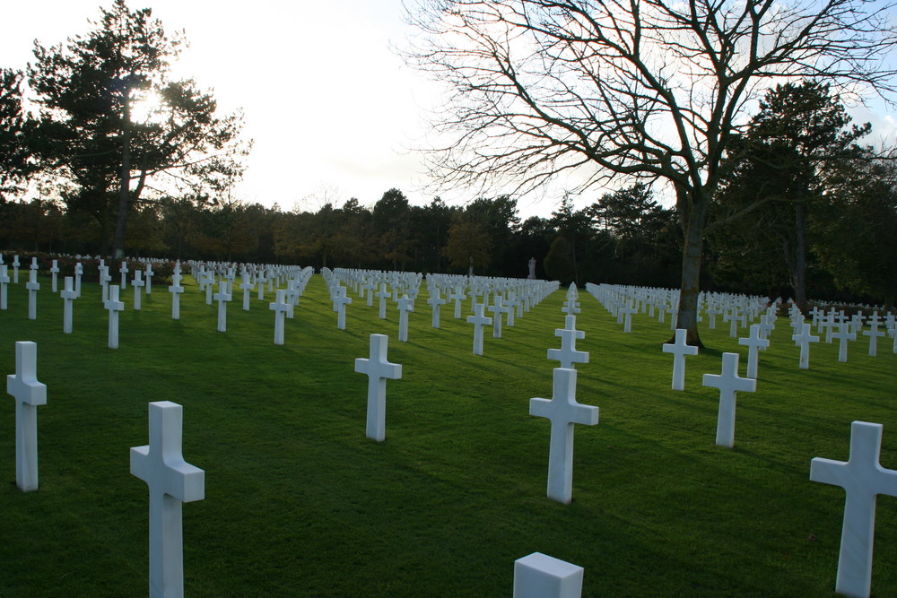 Soldatenfriedhof in Colleville-sur-Mer