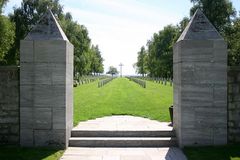 Soldatenfriedhof nähe Bourdon