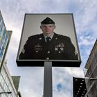 Soldier Harper at Checkpoint Charlie