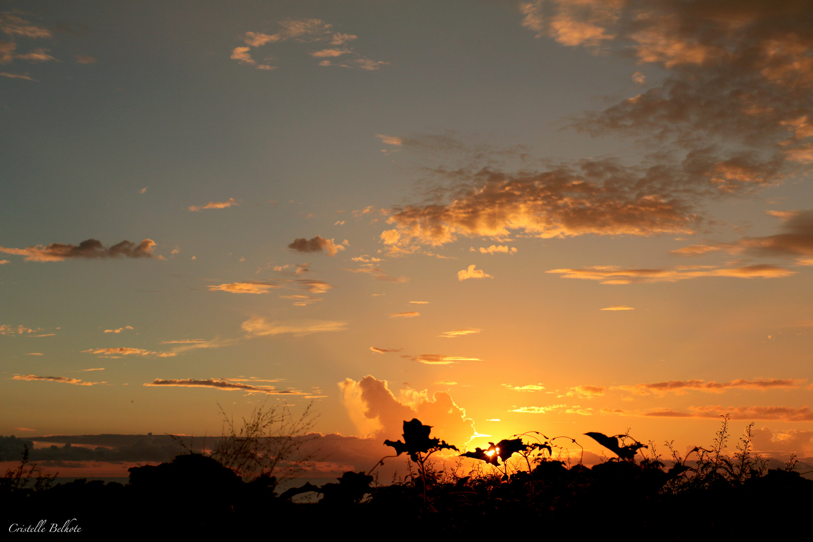 Soleil couchant