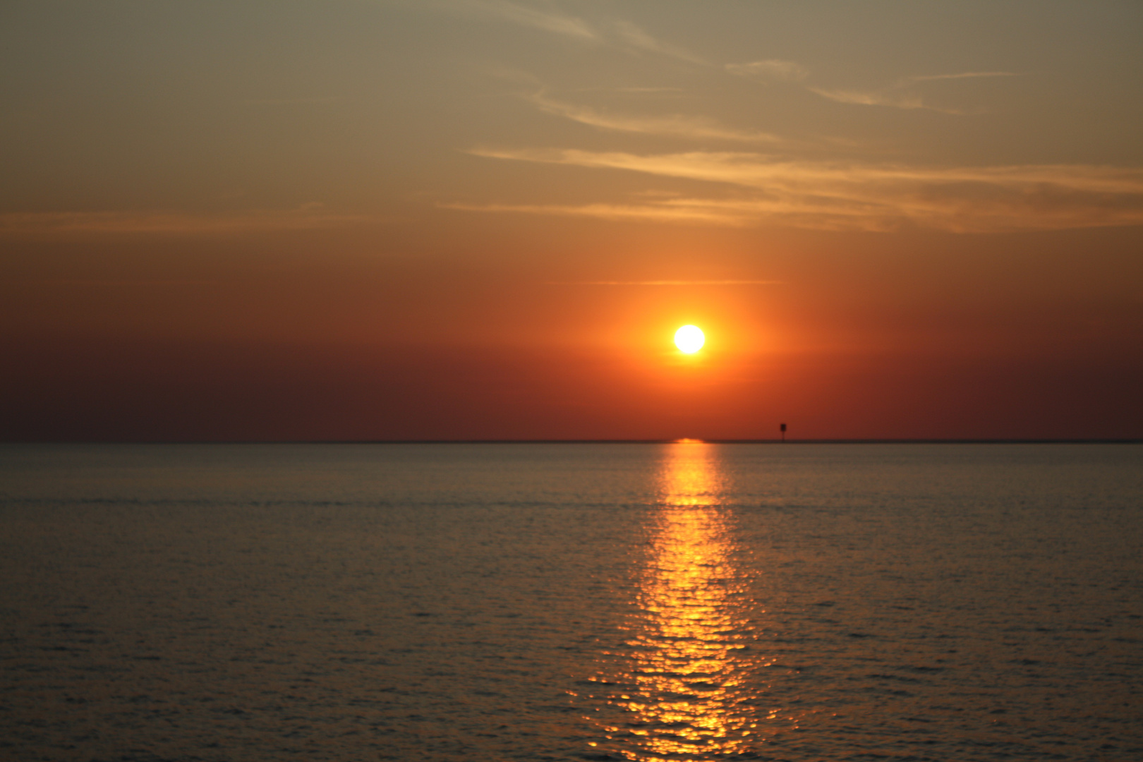 SOLEIL COUCHANT / Sonnenuntergang BÜSUM NORDSEE