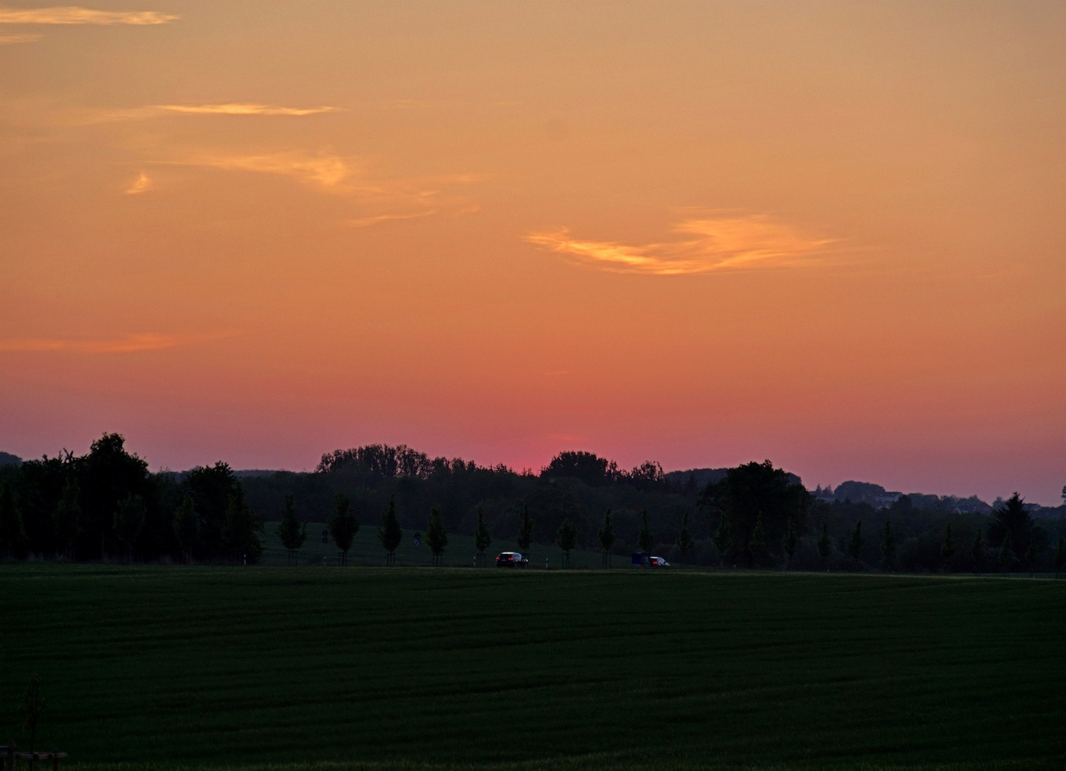 soleil dans la nuit