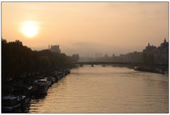 Soleil levant a Paris