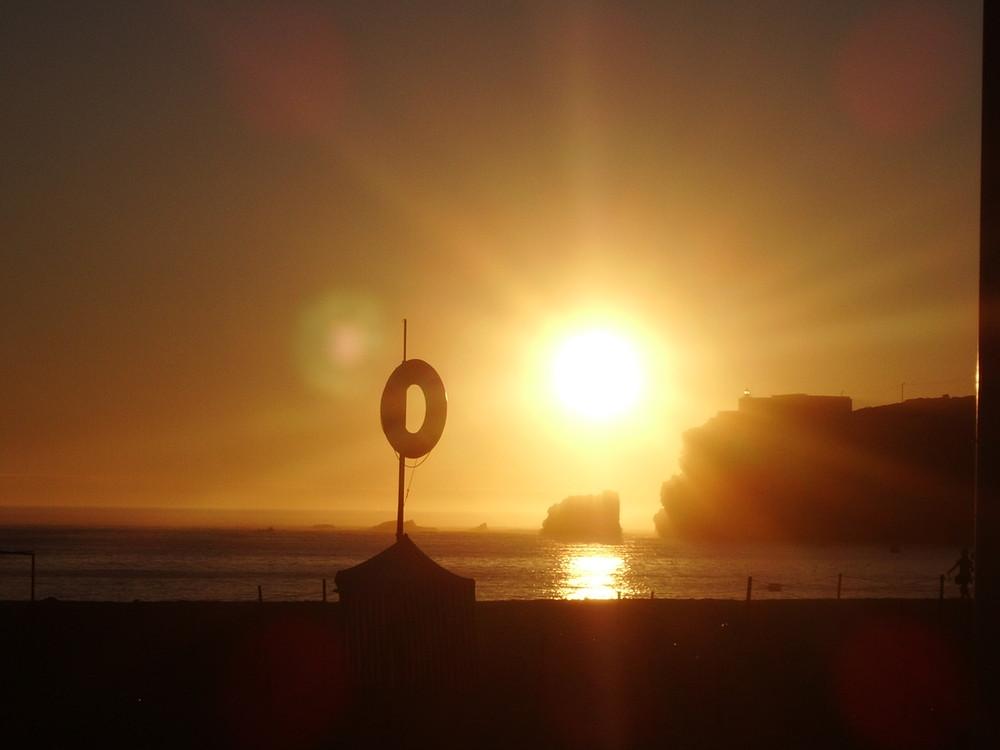 Soleil sur la mer