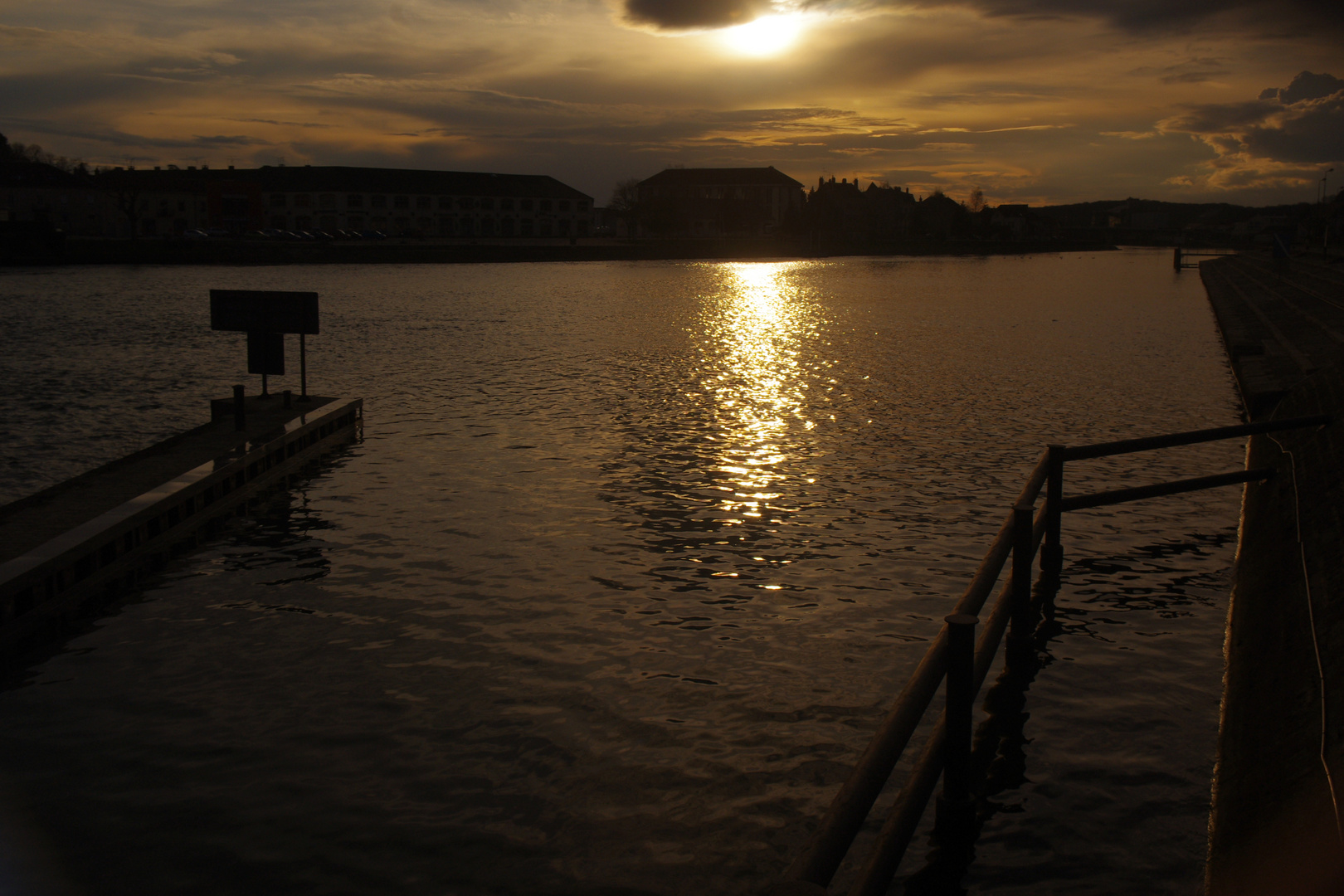 Soleil sur la Saône