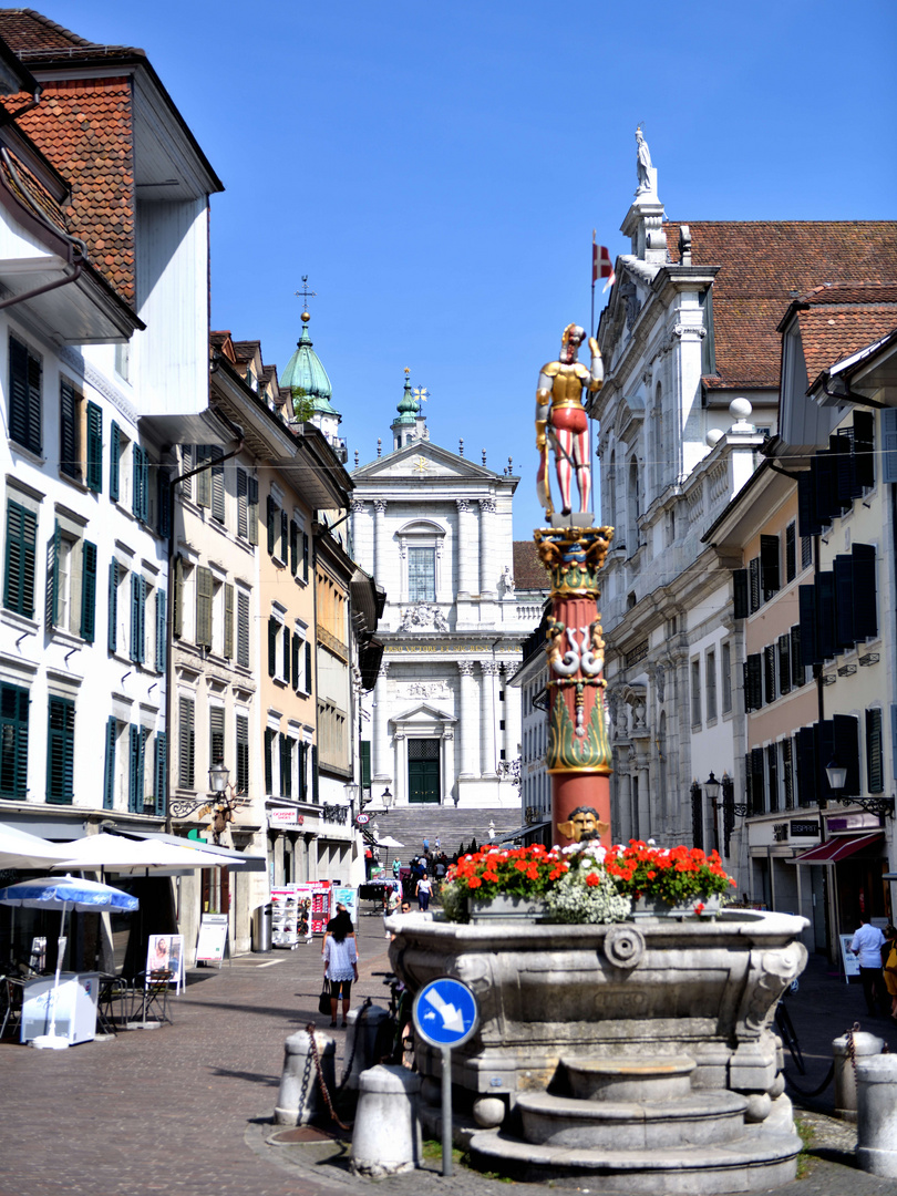 Soleure, ville baroque de la Suisse ...