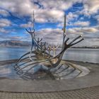 Solfar Skulptur in Reykjavik