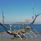 Solfar-Skulptur in Reykjavik