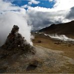 Solfatare und Berg Námafjall