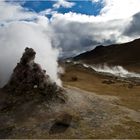 Solfatare und Berg Námafjall