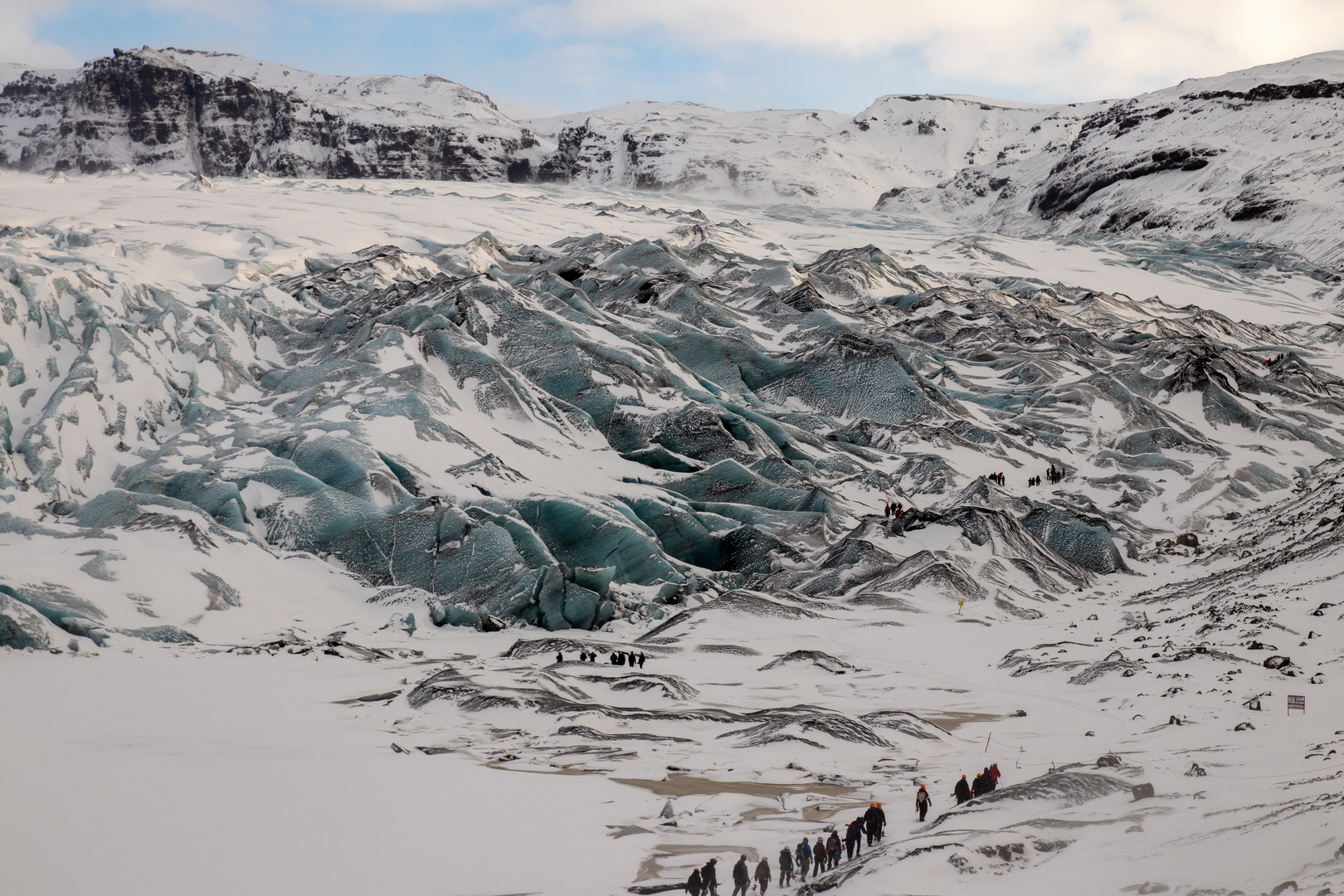 Sólheimajökull, close-up