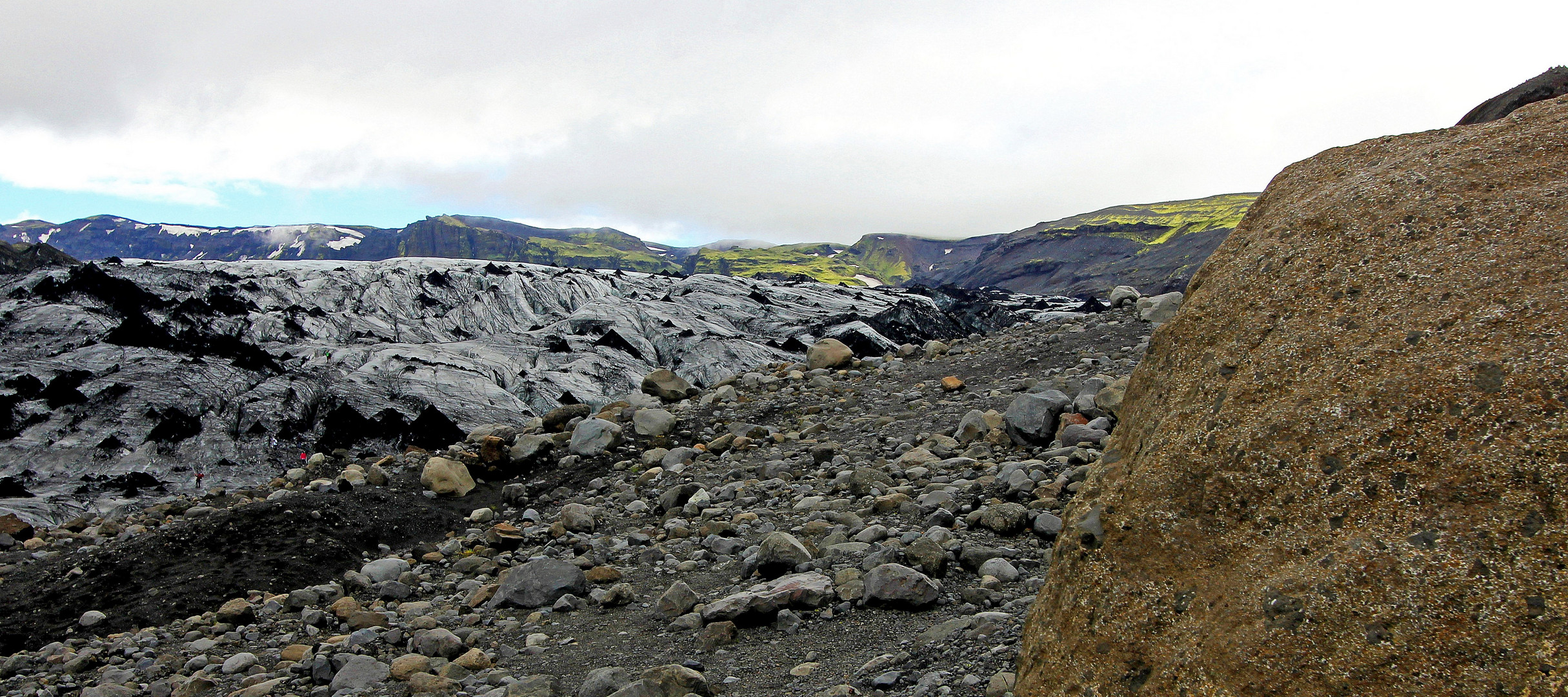 Sólheimajökull Gletscher