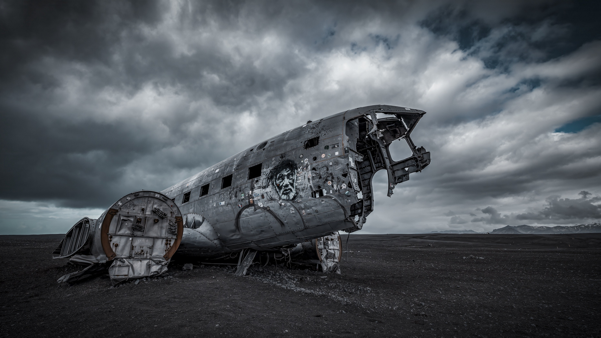 Sólheimasandur Flugzeugwrack