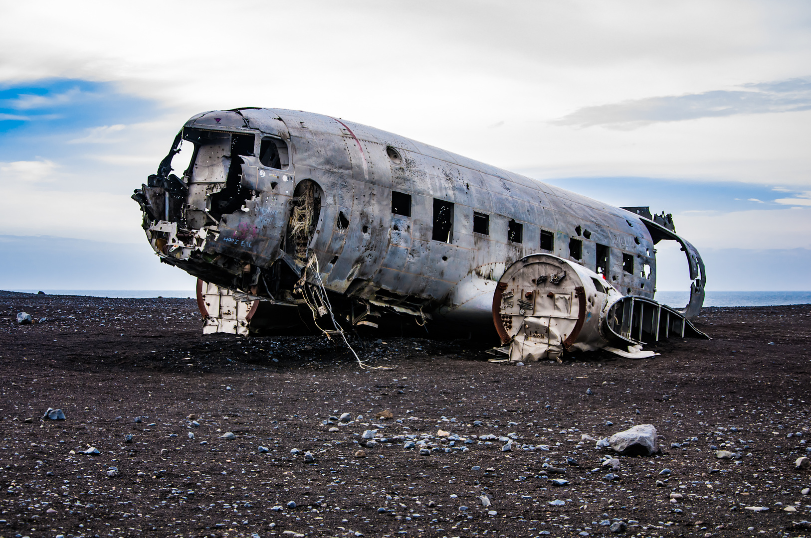 Sólheimasandur Flugzeugwrack / Solstheim / Island