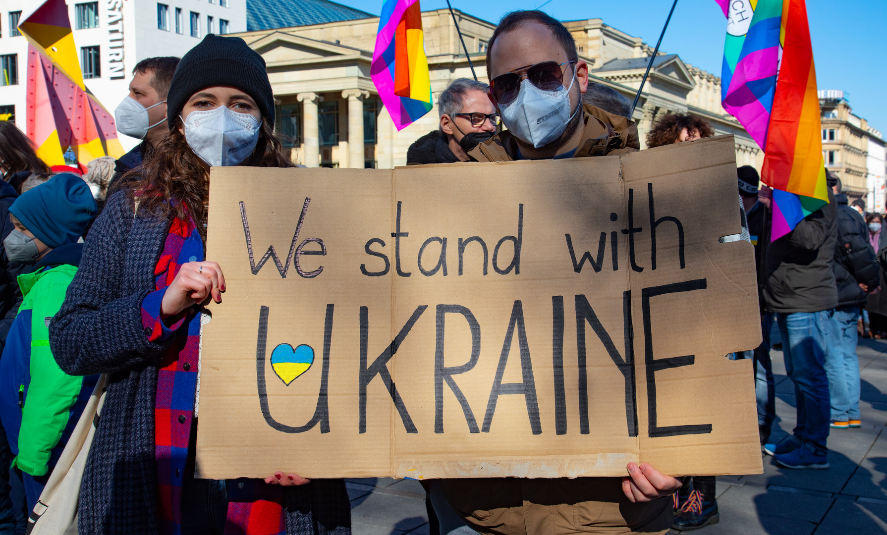 Solidarität mit der Ukraine