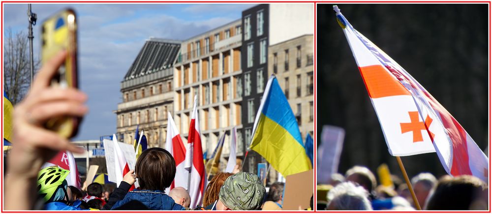 Solidarität von Belarus und Georgien