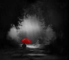 Solitude with... red