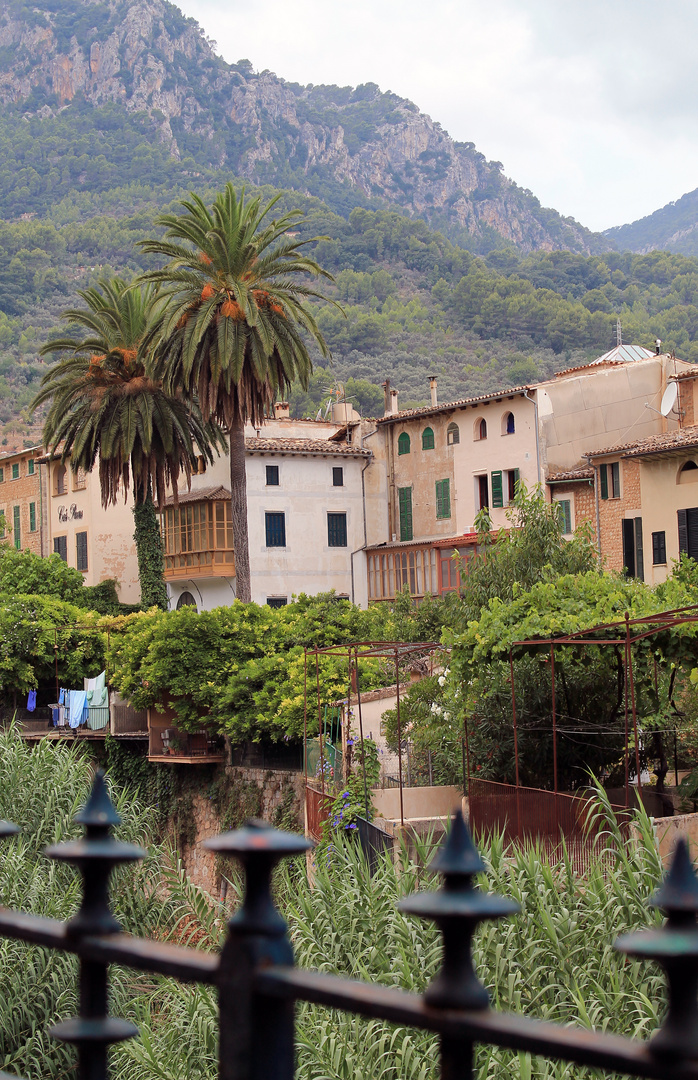 Soller aus der Straßenbahn.