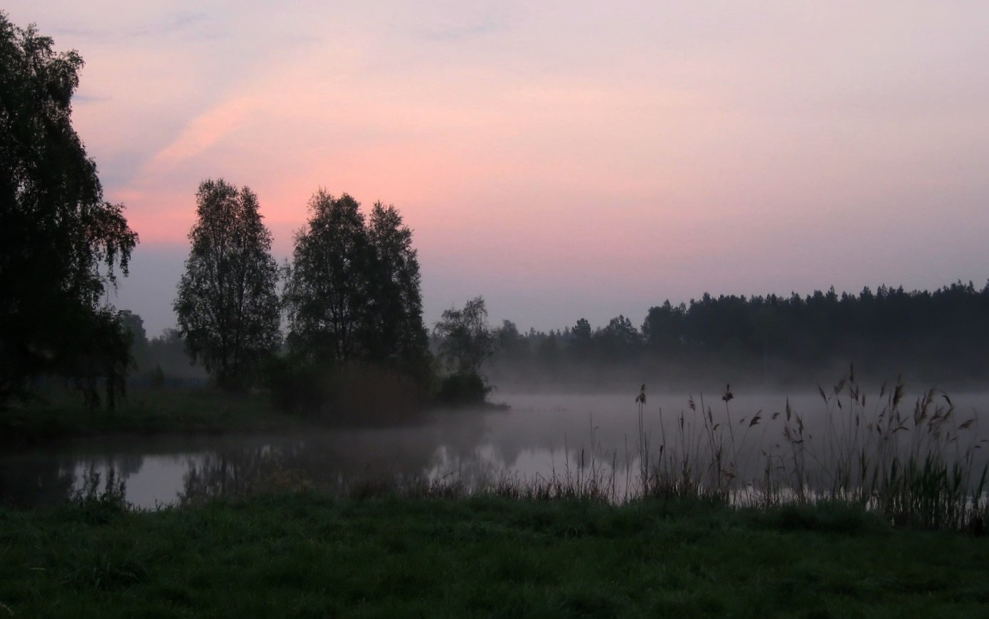 Sollnitzer See im Morgendunst