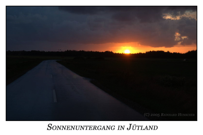 Solnedgang - Sonnenuntergang