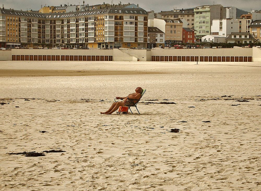 Solo en la playa