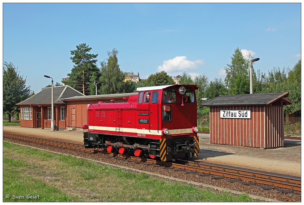 Solo im Zittauer Südbahnhof