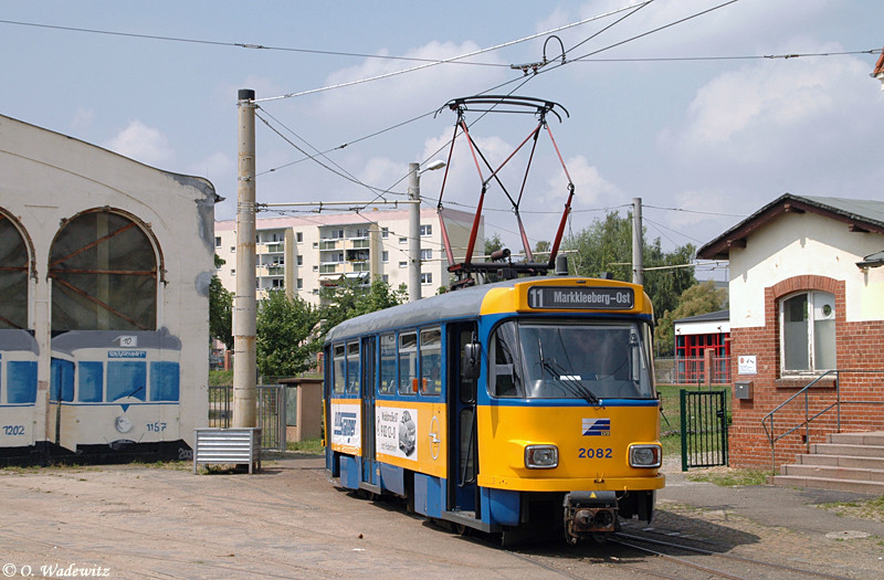 Solo-Tatra auf längster Linie von Leipzig...