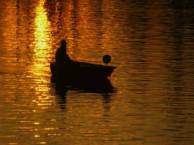 Solothurn Aare sunset II