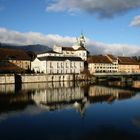 Solothurn an einem sonnigen Wintertag