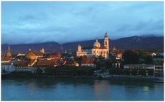 Solothurn an einem verhangenen Morgen