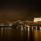 Solothurn bei Schnee und Nacht