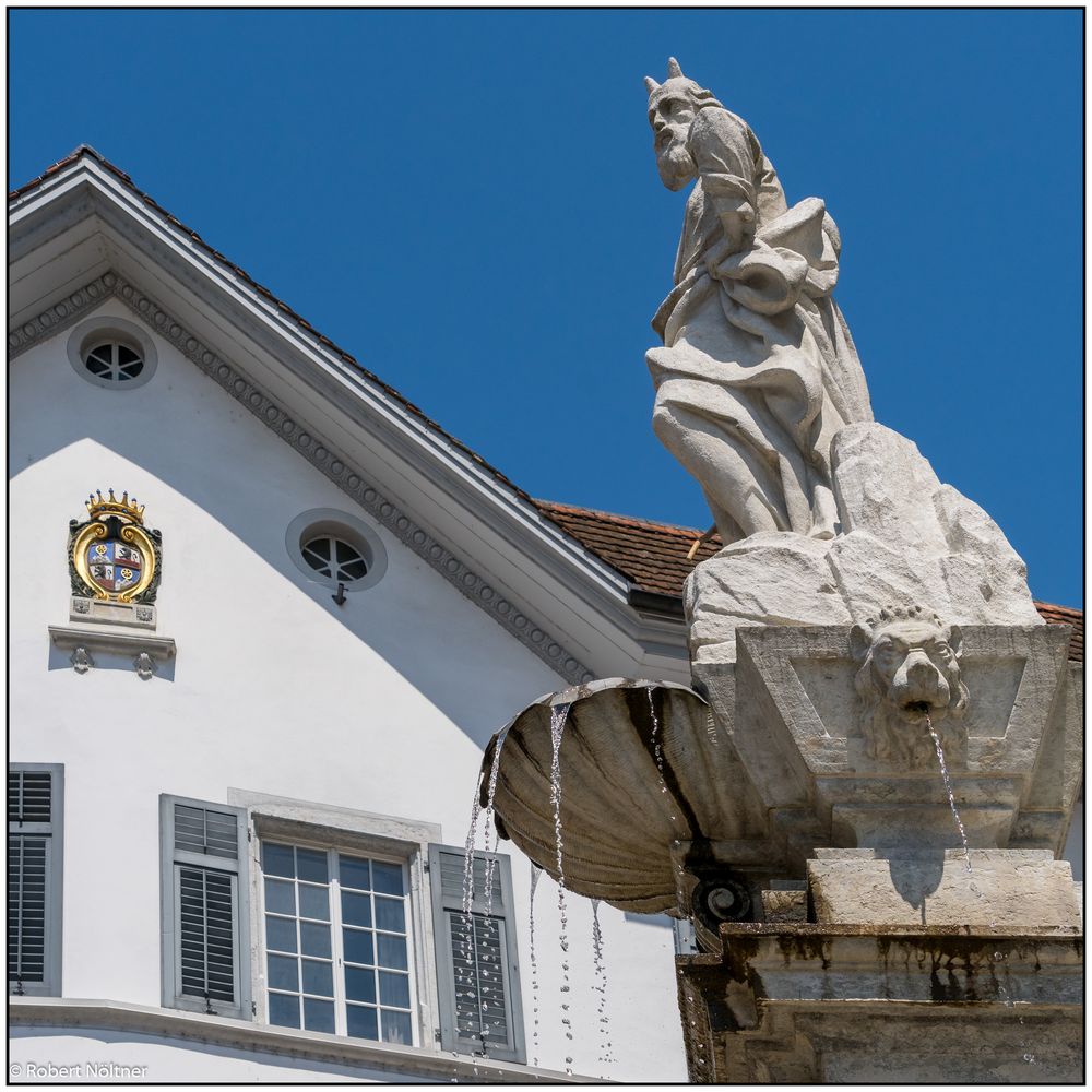 Solothurn - Brunnenfigur
