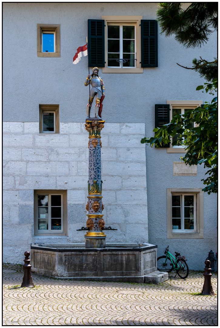 Solothurn - Einer von 11 Brunnen
