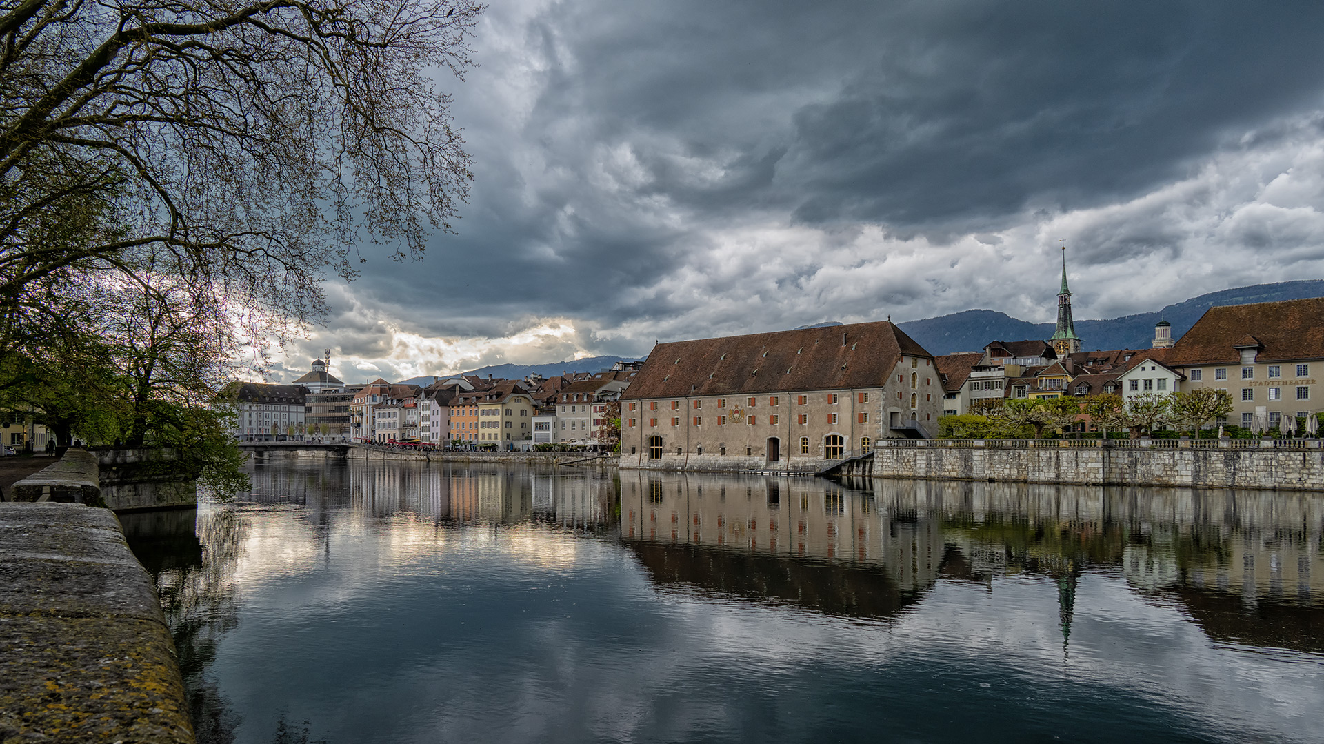 Solothurn mit Aare 