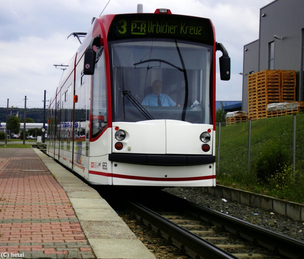 Solowagen auf der Linie 3