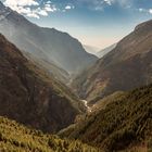 Solukhumbu rigion in Nepal