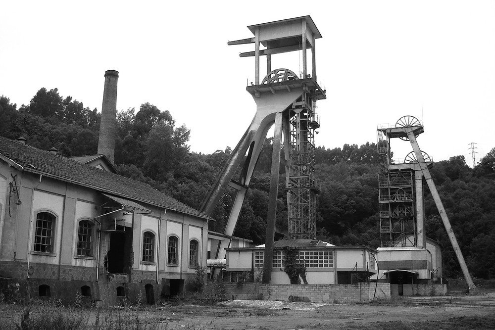 Solvay colliery in Lieres; Asturias - Northern Spain.