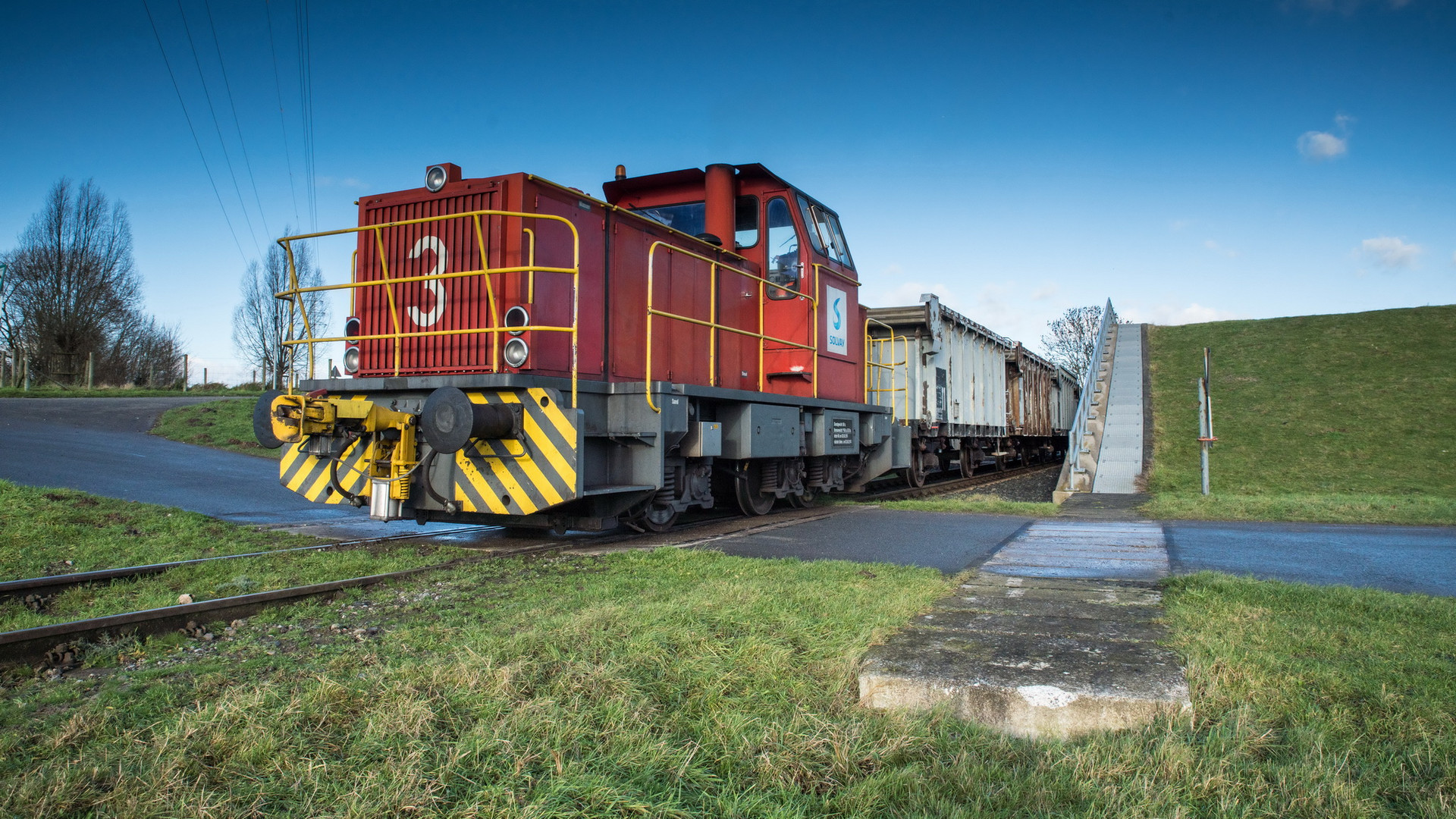 Solvay Werksbahn Schleusentor