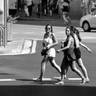 Some days ago in Barcelona, ...chicas walk.