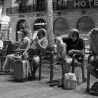 Some days ago in Barcelona on the Rambla, ...men like to have their twist the head.