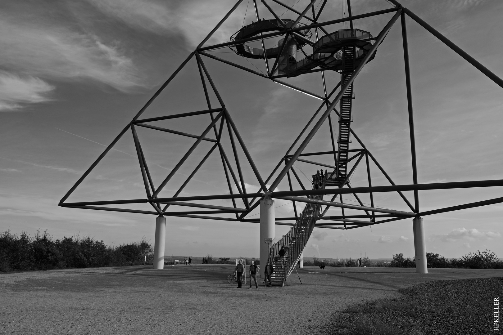 Some days ago in Bottrop, ...Tetraeder I .