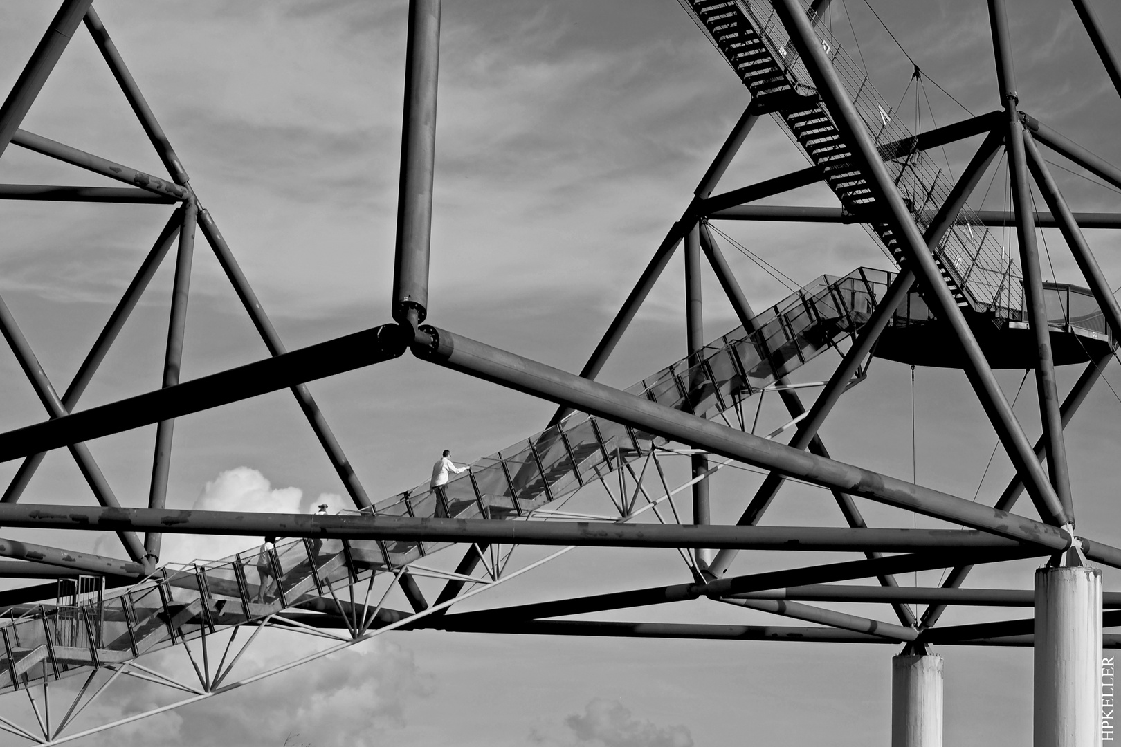 Some days ago in Bottrop, ...Tetraeder II.