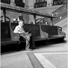 Some Laptop-Time Before Train-Time - A Hoboken Terminal Moment