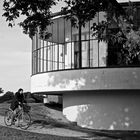 Some month ago in Dessau, ..."Kornhaus" by bicycle.