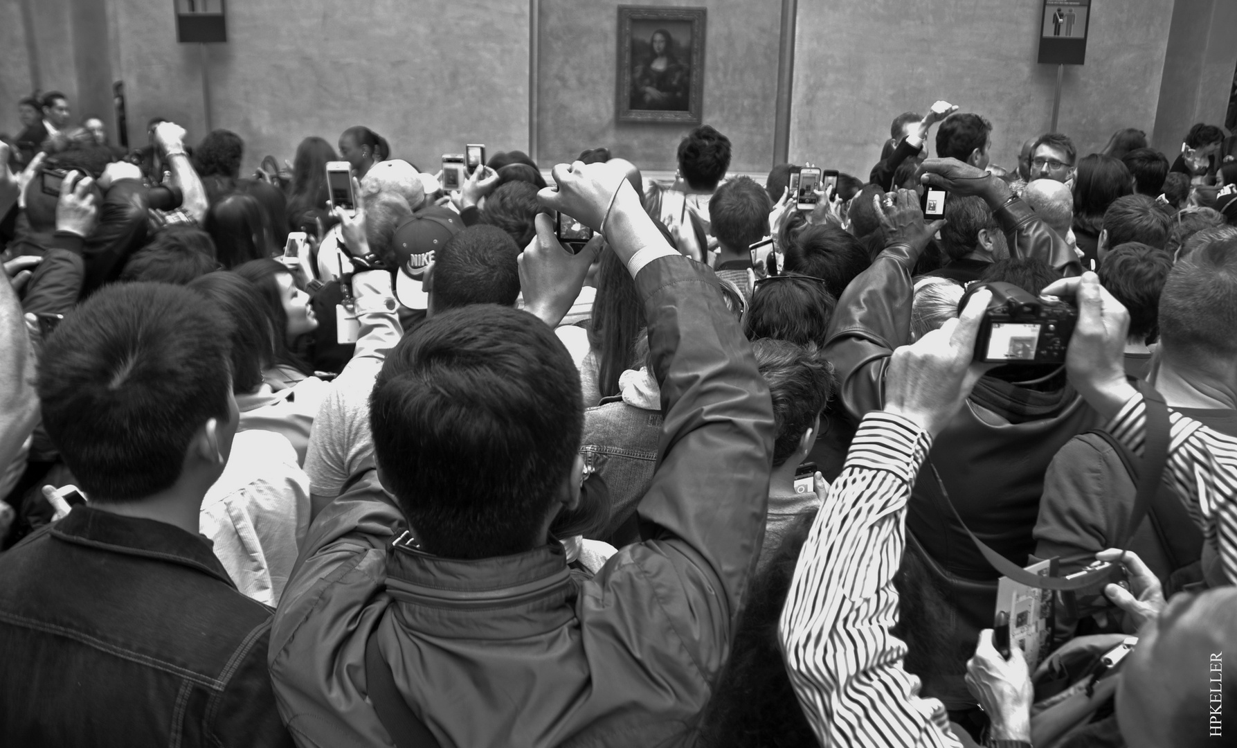 Some month ago in Paris, ...inside the "Louvre".