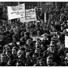 Some of them are already dead. Demonstration against Vietnam War , Kassel 1968.