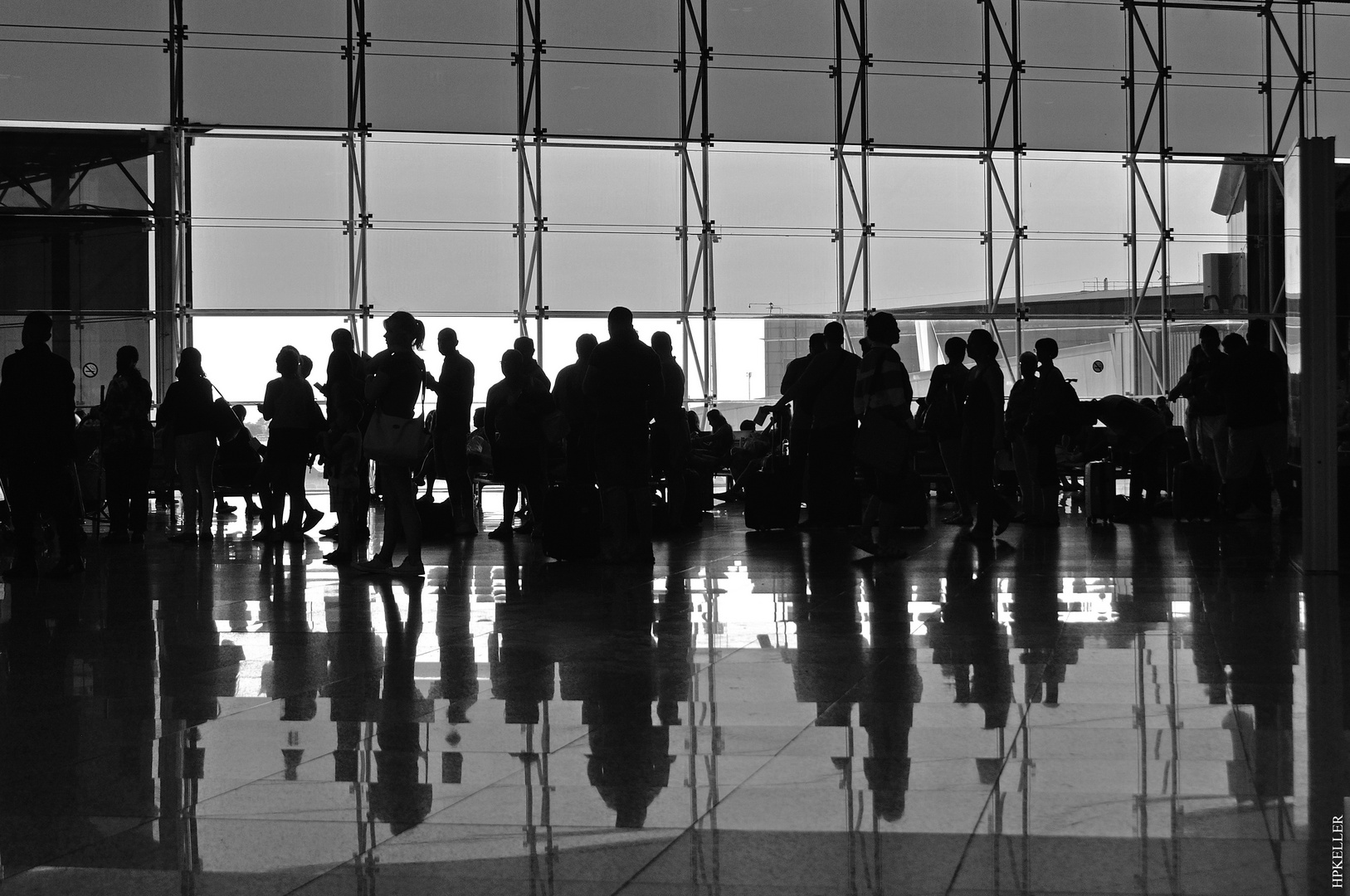 Some weeks ago in Barcelona, ...inside the airport.